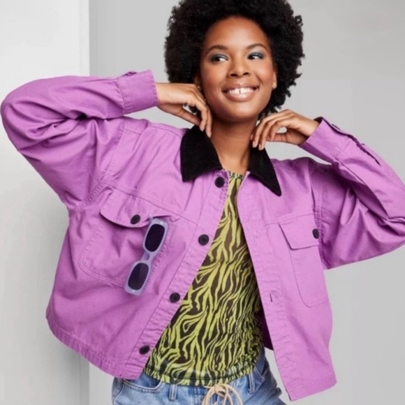 Wild Fable XXL Purple Jacket for Women - Picture 4 of 4